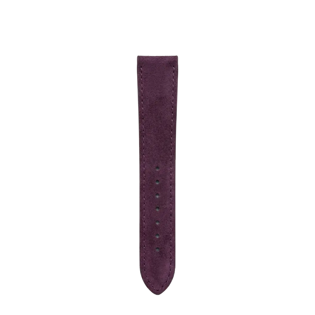 Aubergine Suede tail side