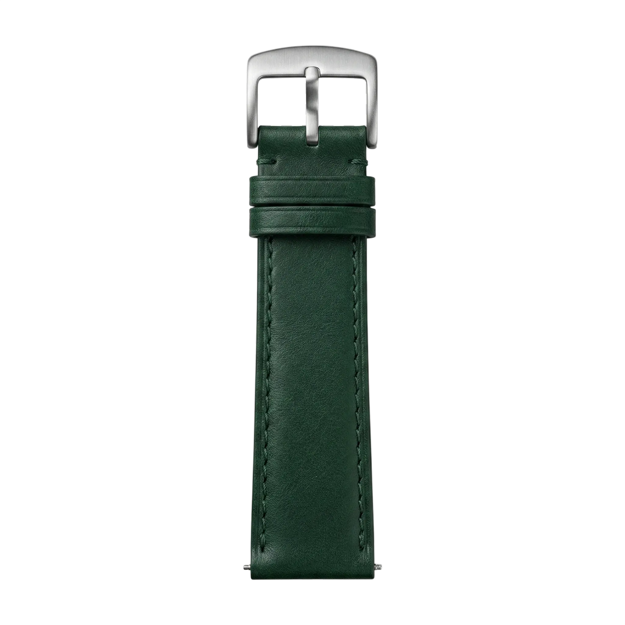 Forest Calf Leather buckle side