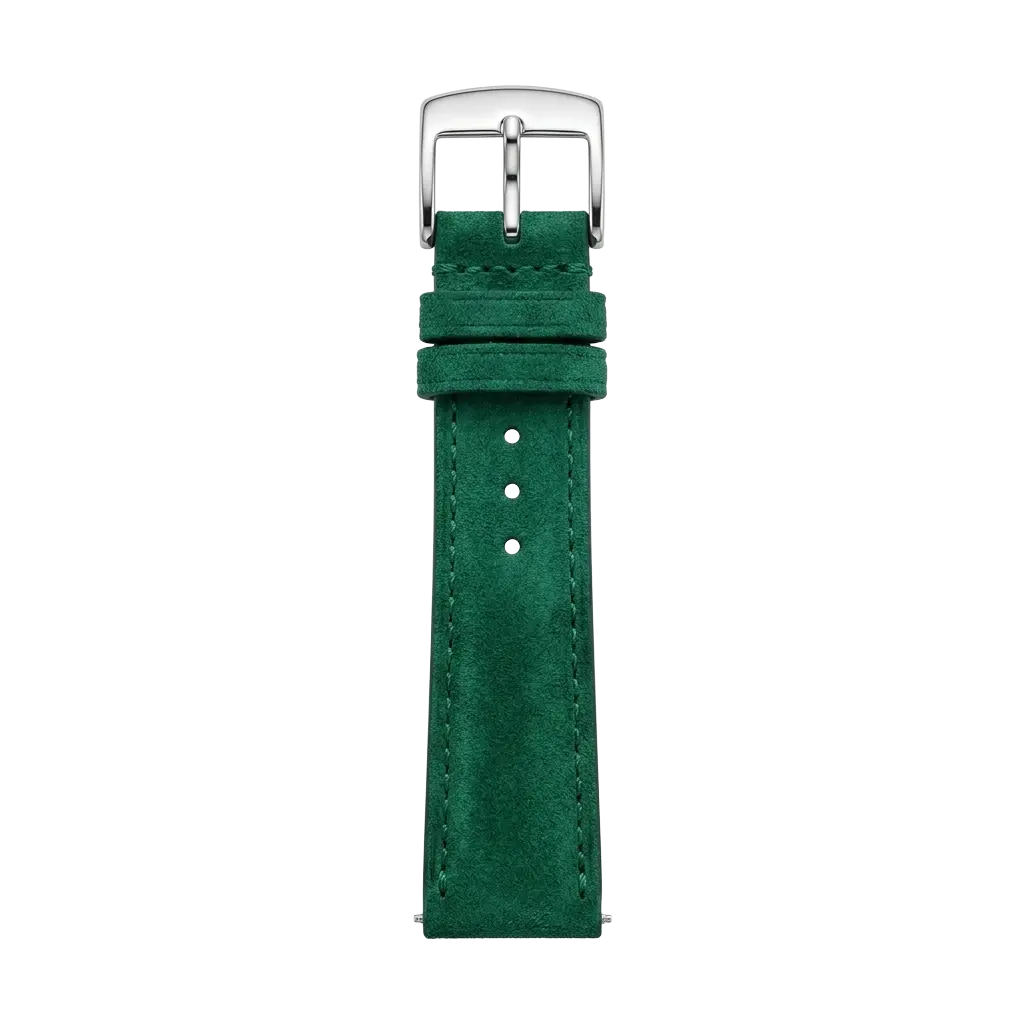 Emerald Suede buckle side