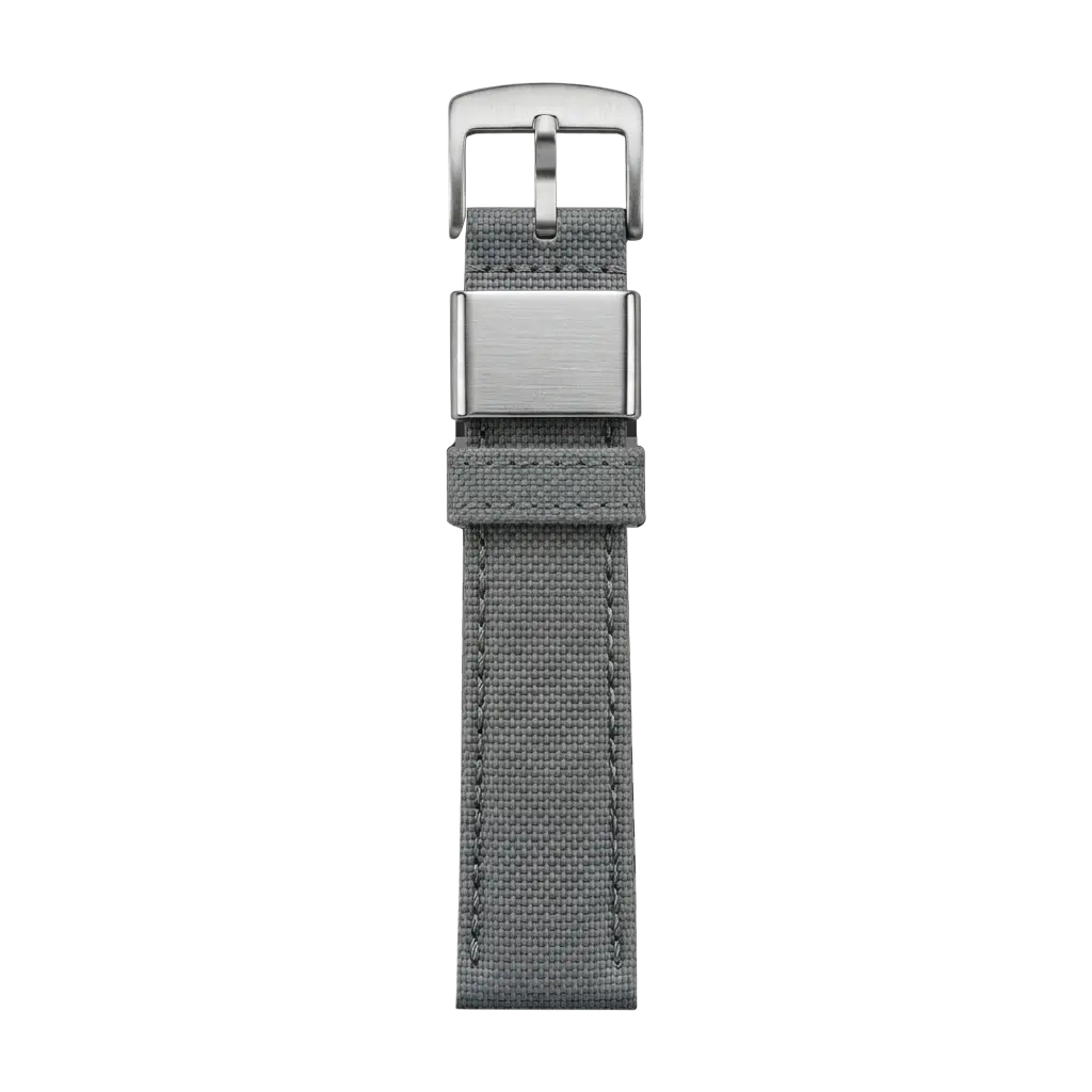 Grey Sailcloth buckle side