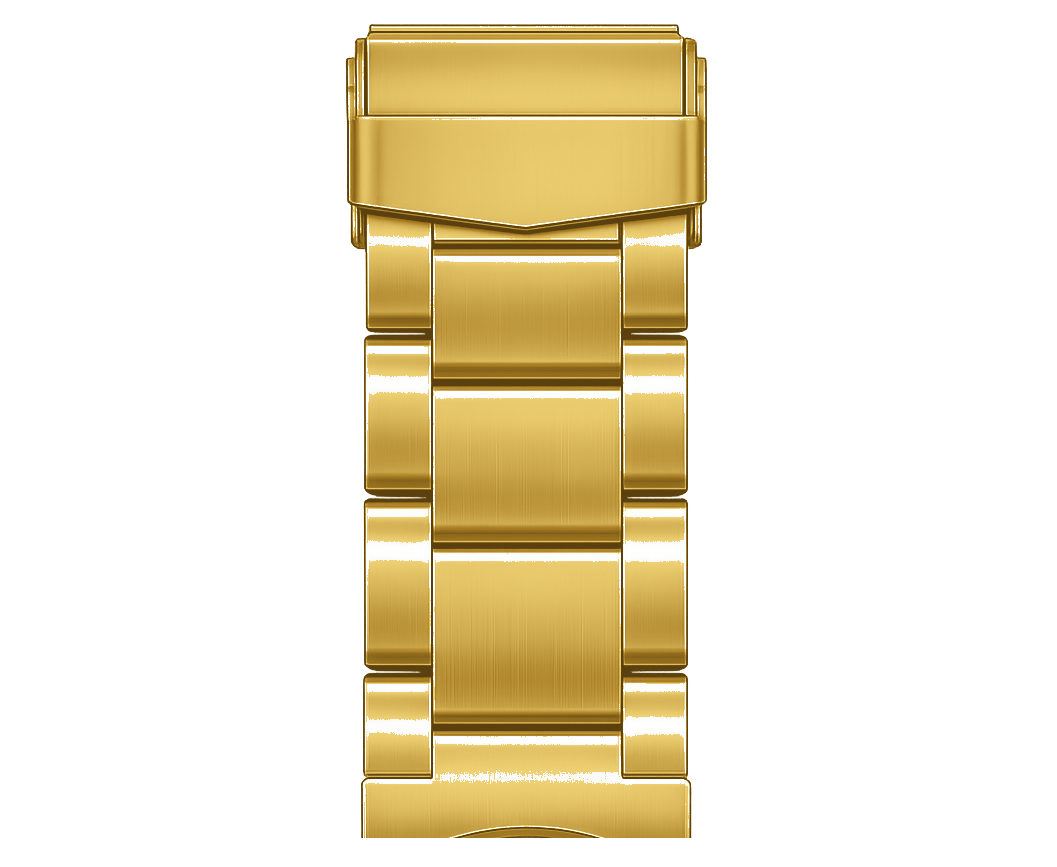 Gold Bracelet buckle side