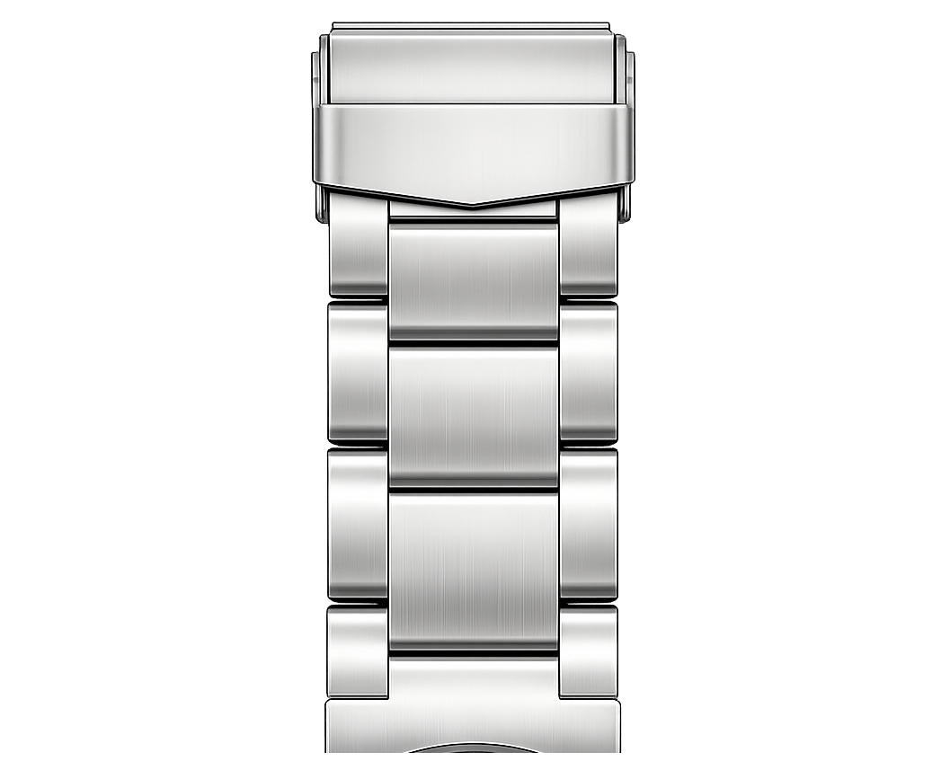 Steel Link Bracelet buckle side