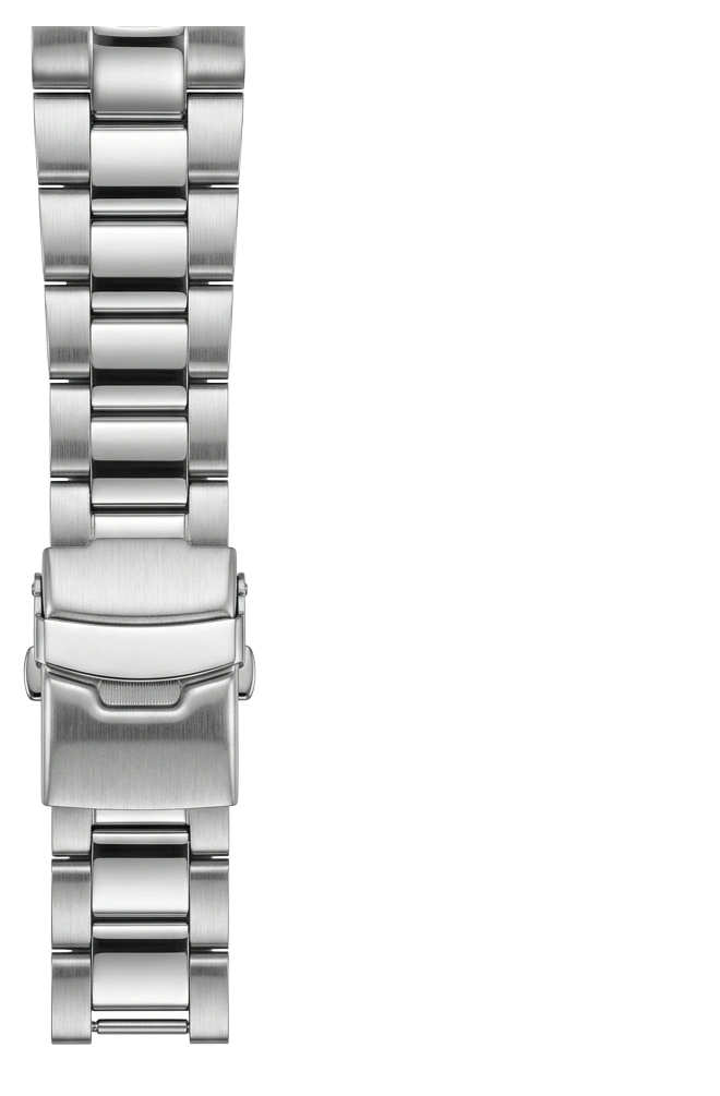 Steel Link Bracelet tail side