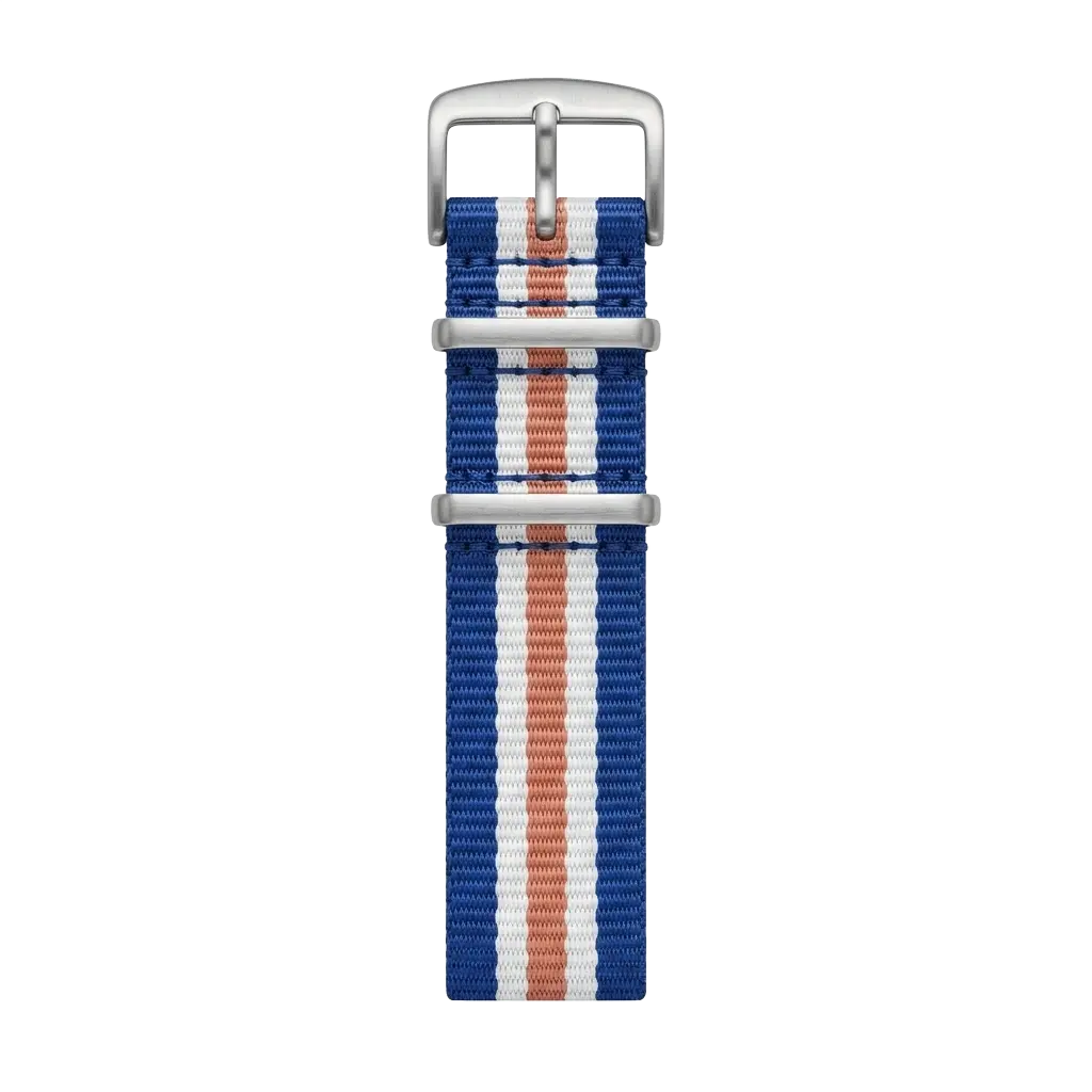 Talavera Blue NATO buckle side