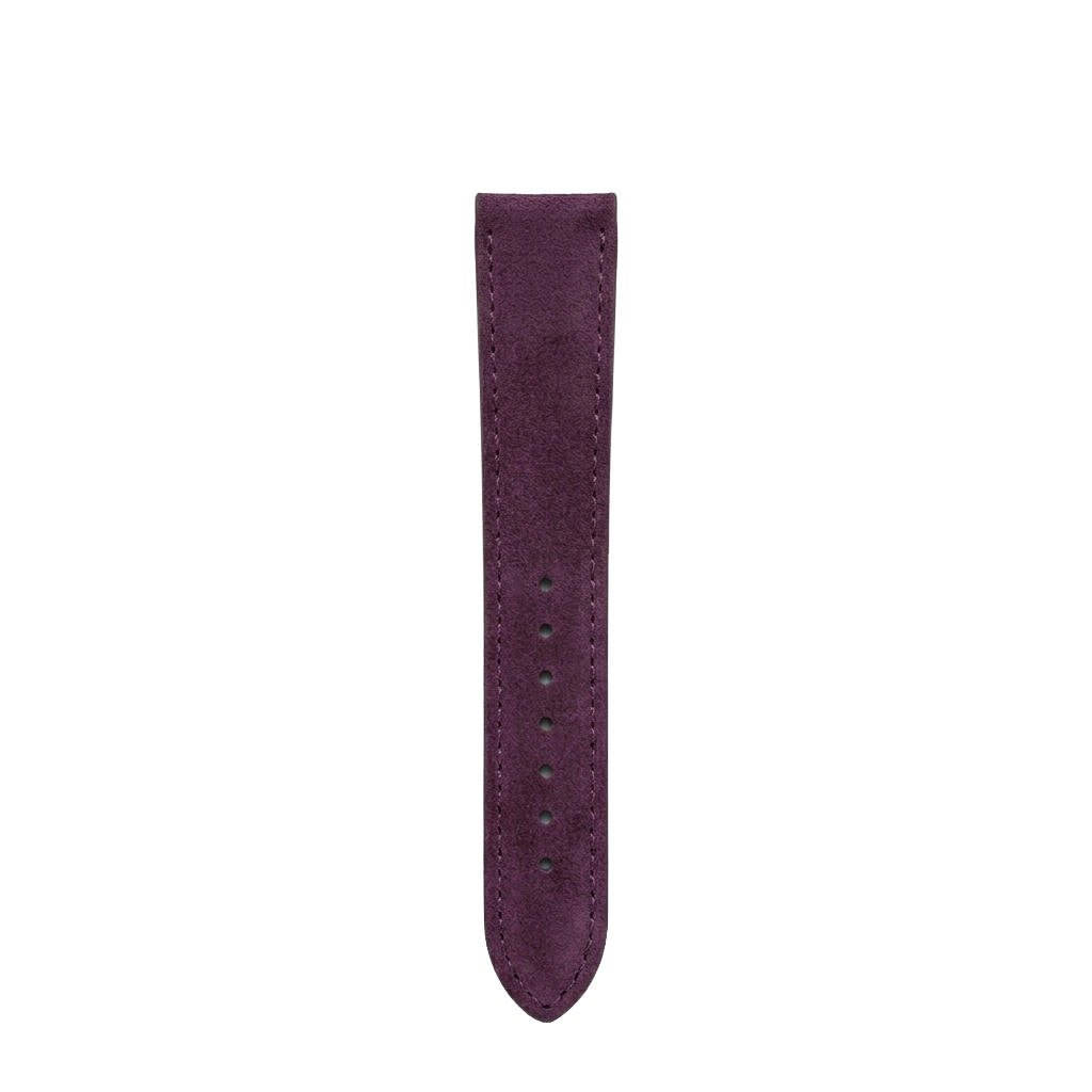 Aubergine Suede tail side