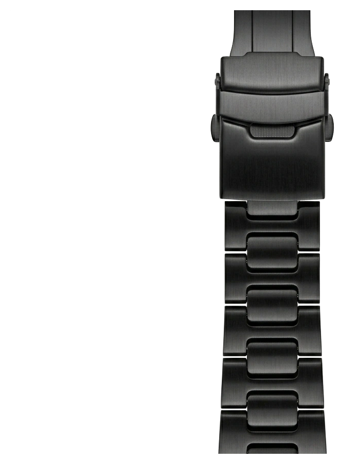 Black PVD Bracelet buckle side