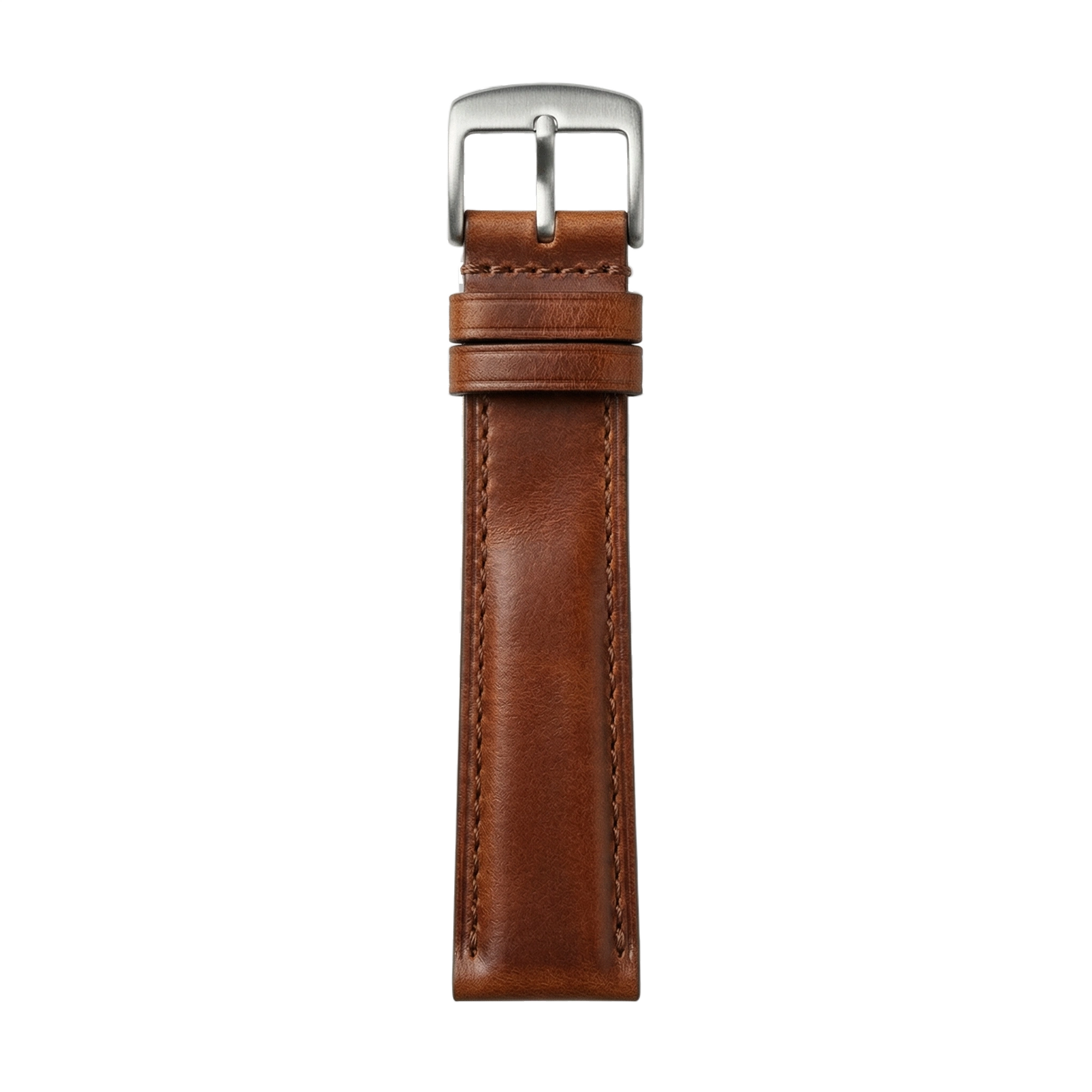 Bourbon Pull-Up Leather buckle side