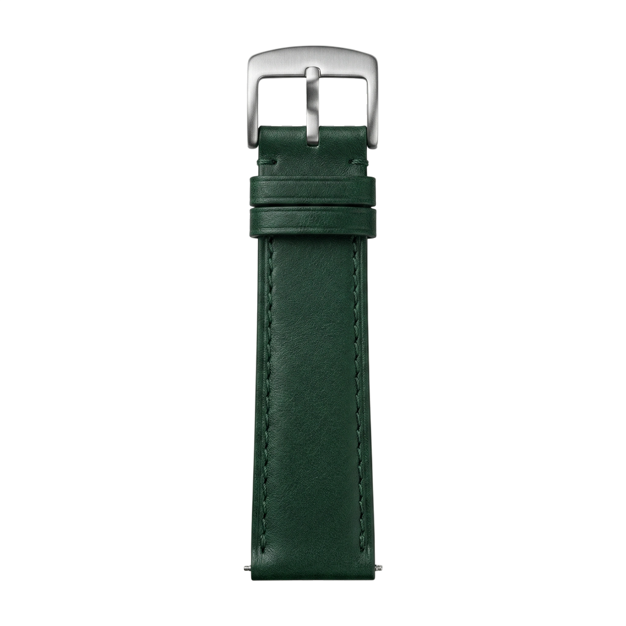Forest Calf Leather buckle side