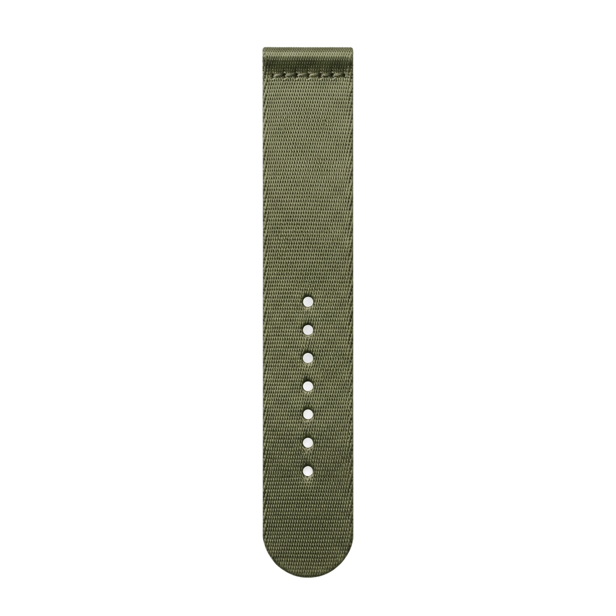 Olive Seatbelt NATO tail side