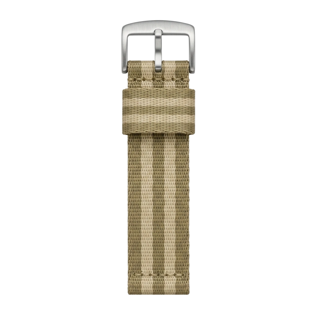 Sand Stripe NATO buckle side