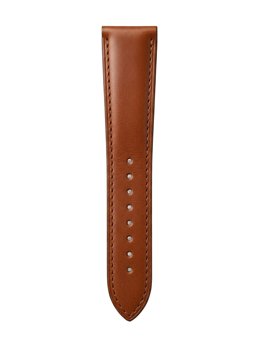 Cognac Smooth Leather tail side