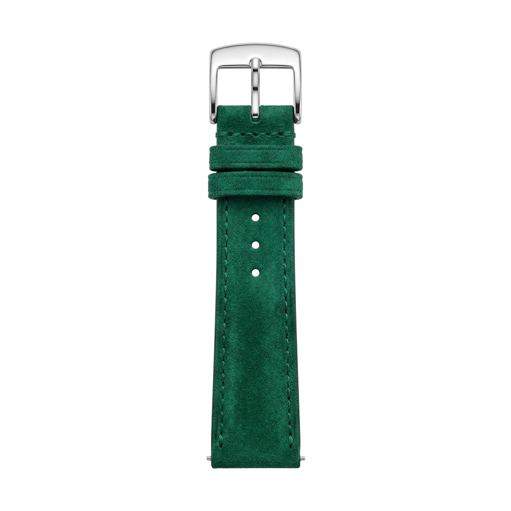 Emerald Suede buckle side