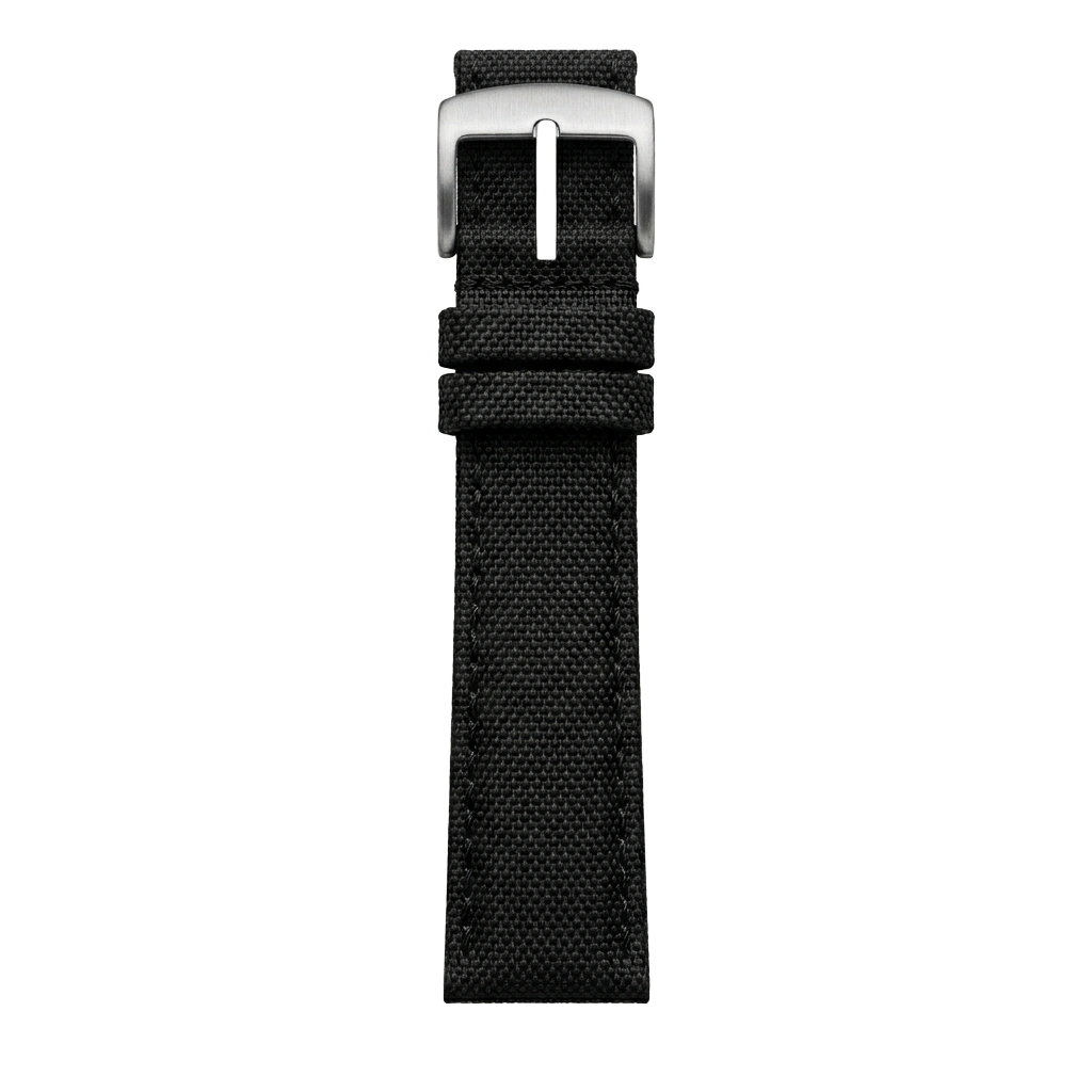 Black Sailcloth buckle side