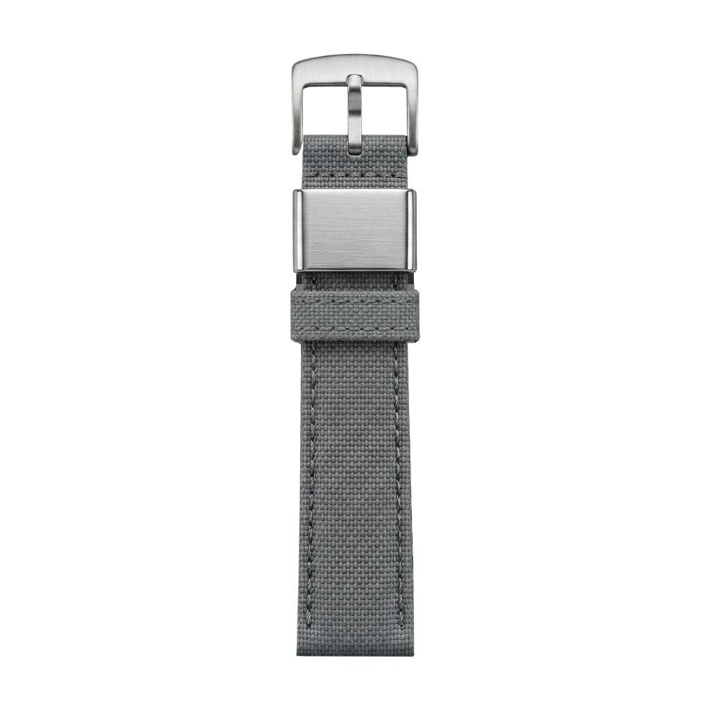 Grey Sailcloth buckle side