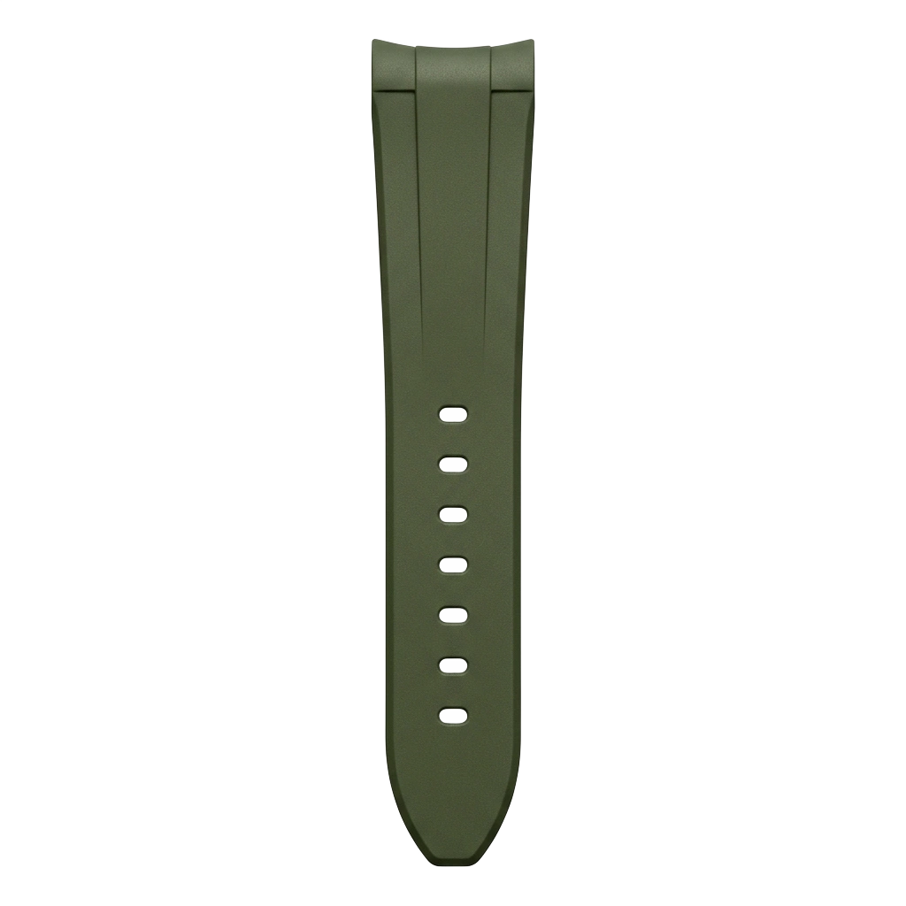 Olive Performance Rubber tail side