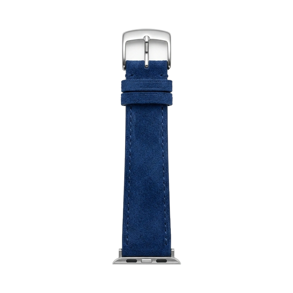 Sapphire Suede buckle side