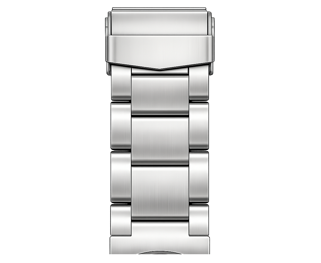 Steel Link Bracelet buckle side